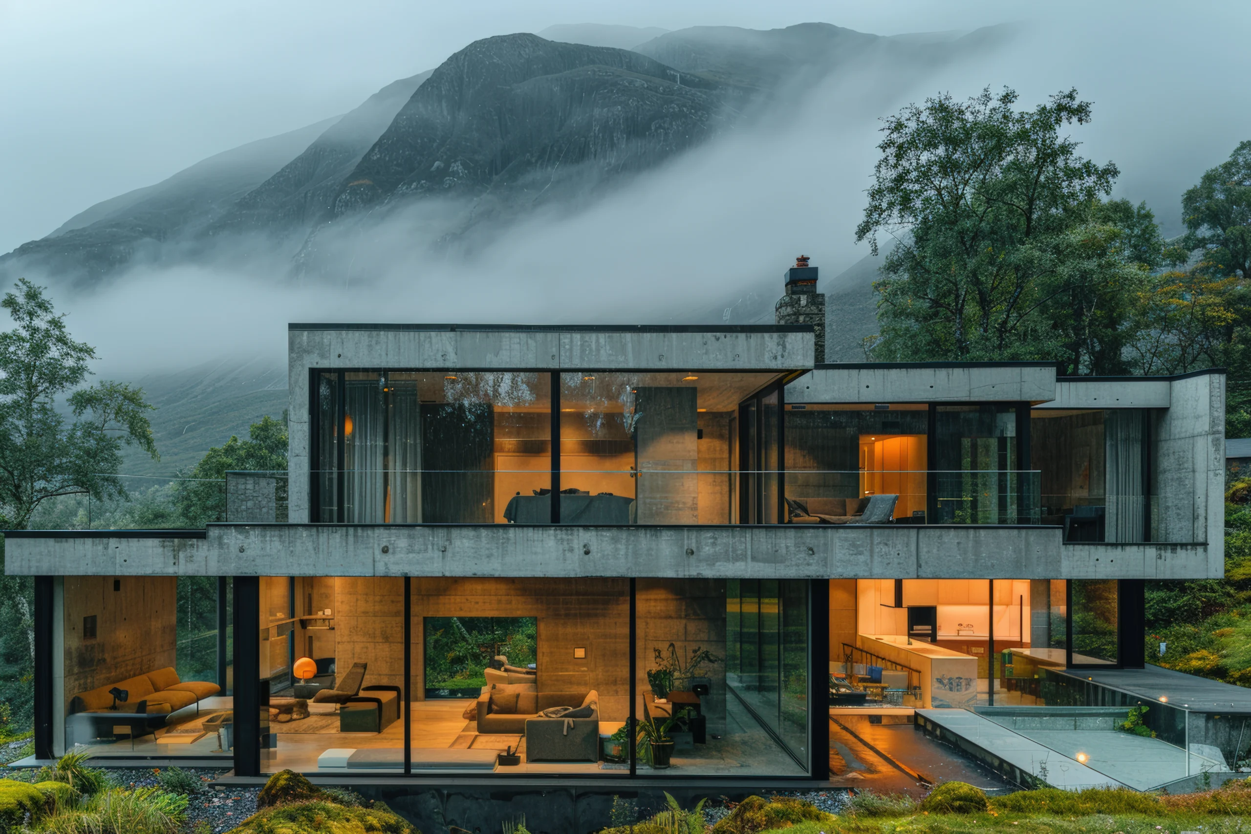 Duplex house